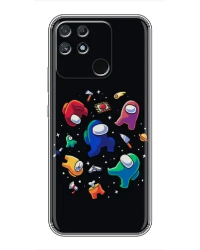 Чохол для Realme NARZO 30A з картинкою «Among Us космос» Чохол для Realme NARZO 30A з картинкою «Among Us космос»