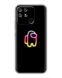 Чохол для Realme NARZO 30A з картинкою «Among Us градієнт»