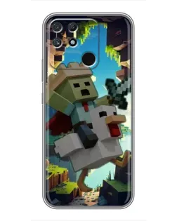 Чохол для Realme NARZO 30A з картинкою «Стів та гусь» Чохол для Realme NARZO 30A з картинкою «Стів та гусь»