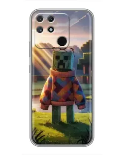 Чохол для Realme NARZO 30A з картинкою «Кріпер у светрі»