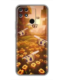 Чохол для Realme NARZO 30A з картинкою «Поле соняшників»
