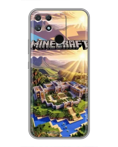 Чохол для Realme NARZO 30A з картинкою «Minecraft панорама» Чохол для Realme NARZO 30A з картинкою «Minecraft панорама»