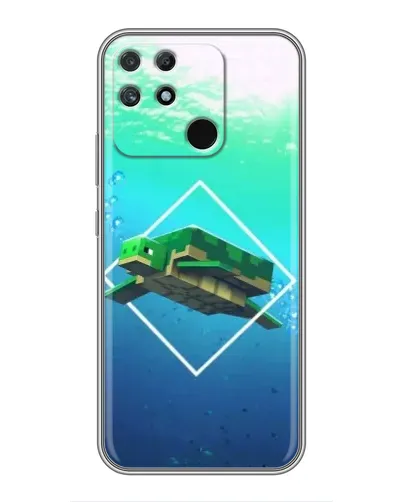 Чохол для Realme NARZO 30A з картинкою «Черепаха Minecraft» Чохол для Realme NARZO 30A з картинкою «Черепаха Minecraft»