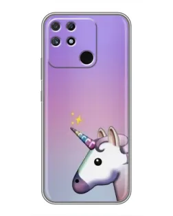 Чехол для Realme NARZO 30A с картинкой «Единорог градиент» Чехол для Realme NARZO 30A с картинкой «Единорог градиент»