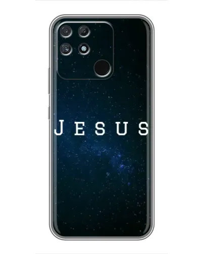 Чохол для Realme NARZO 30A з картинкою «Зоряне небо Jesus» Чохол для Realme NARZO 30A з картинкою «Зоряне небо Jesus»