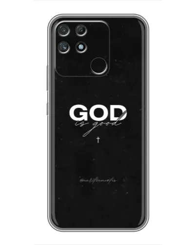 Чохол для Realme NARZO 30A з картинкою «GOD — Бог над усім» Чохол для Realme NARZO 30A з картинкою «GOD — Бог над усім»
