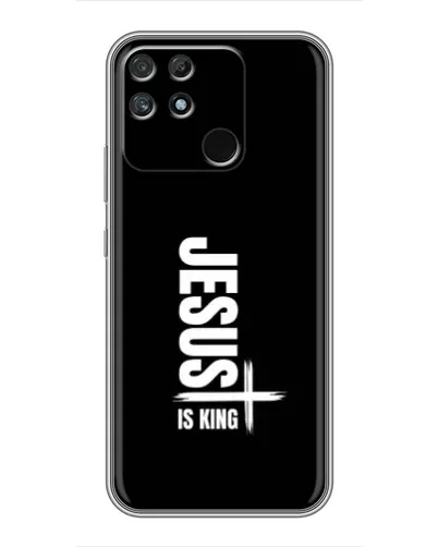 Чохол для Realme NARZO 30A з картинкою «Вертикаль віри Jesus» Чохол для Realme NARZO 30A з картинкою «Вертикаль віри Jesus»