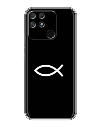 Чохол для Realme NARZO 30A з картинкою «Символ риби Jesus» Чохол для Realme NARZO 30A з картинкою «Символ риби Jesus»