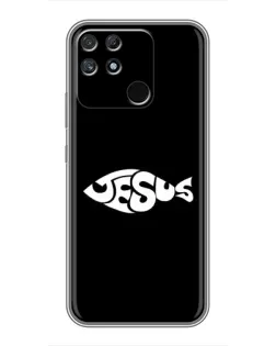 Чохол для Realme NARZO 30A з картинкою «Риба  Jesus»