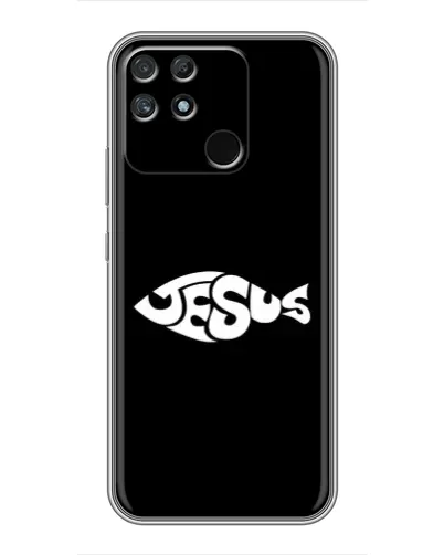 Чохол для Realme NARZO 30A з картинкою «Риба Jesus» Чохол для Realme NARZO 30A з картинкою «Риба Jesus»