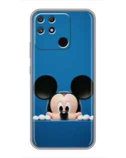 Чохол для Realme NARZO 30A з картинкою «Міккі виглядає»