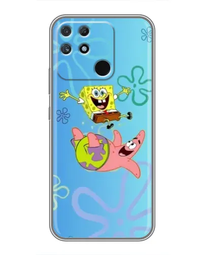 Чохол для Realme NARZO 30A з картинкою «Спанч Боб та Патрік» Чохол для Realme NARZO 30A з картинкою «Спанч Боб та Патрік»