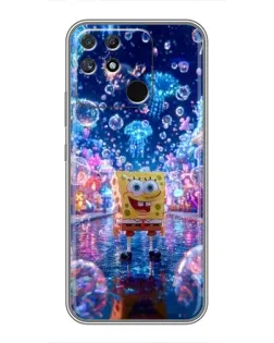 Чохол для Realme NARZO 30A з картинкою «Неоновий океан»