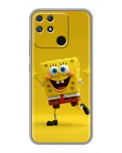 Чохол для Realme NARZO 30A з картинкою «Позитивний Губка Боб» Чохол для Realme NARZO 30A з картинкою «Позитивний Губка Боб»