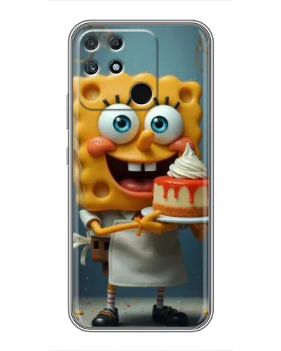 Чохол для Realme NARZO 30A з картинкою «Кухар Спанч Боб» Чохол для Realme NARZO 30A з картинкою «Кухар Спанч Боб»