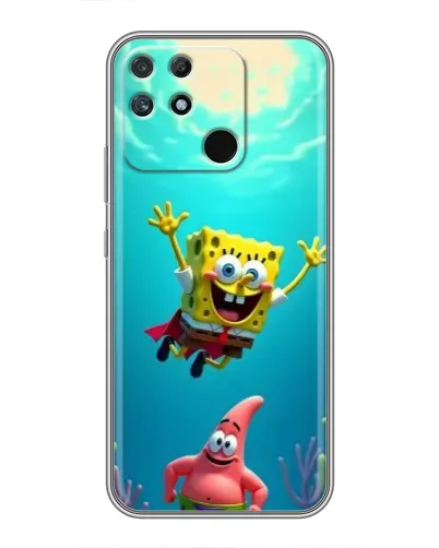 Чехол для Realme NARZO 30A с картинкой «Спанч Боб под водой» Чехол для Realme NARZO 30A с картинкой «Спанч Боб под водой»