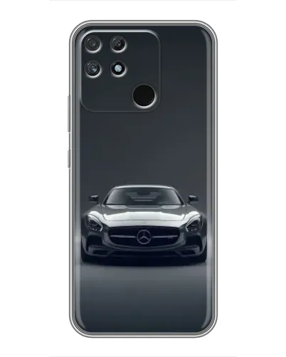 Чохол для Realme NARZO 30A з картинкою «Mercedes на чорному» Чохол для Realme NARZO 30A з картинкою «Mercedes на чорному»