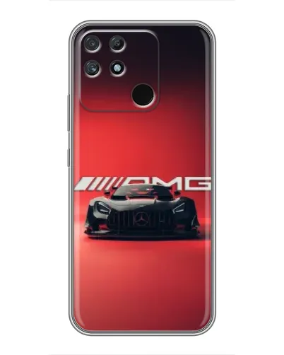 Чохол для Realme NARZO 30A з картинкою «Mercedes AMG — червона лінія» Чохол для Realme NARZO 30A з картинкою «Mercedes AMG — червона лінія»
