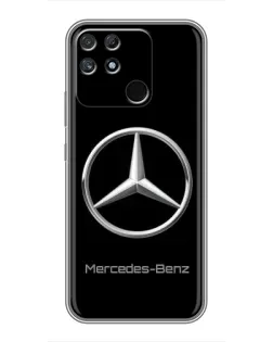 Чохол для Realme NARZO 30A з картинкою «Mercedes Silver Logo»