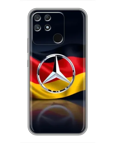 Чохол для Realme NARZO 30A з картинкою «Mercedes — прапор Німеччини» Чохол для Realme NARZO 30A з картинкою «Mercedes — прапор Німеччини»