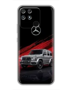 Чохол для Realme NARZO 30A з картинкою «Mercedes G-Class червоний»