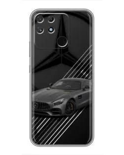 Чохол для Realme NARZO 30A з картинкою «Mercedes AMG — графіка»