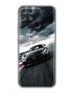 Чохол для Realme NARZO 30A з картинкою «Гоночний Mercedes AMG»