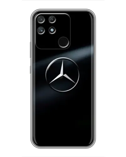 Чохол для Realme NARZO 30A з картинкою «Mercedes на металі» Чохол для Realme NARZO 30A з картинкою «Mercedes на металі»