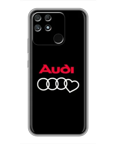 Чохол для Realme NARZO 30A з картинкою «Логотип Audi Heart» Чохол для Realme NARZO 30A з картинкою «Логотип Audi Heart»