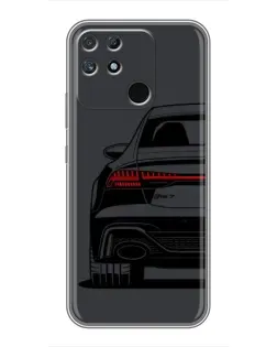Чохол для Realme NARZO 30A з картинкою «Задня частина Audi — арт»