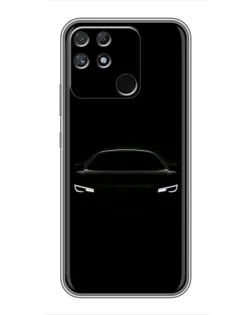 Чохол для Realme NARZO 30A з картинкою «Погляд Audi у темряві»