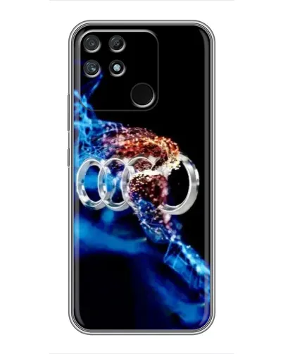 Чохол для Realme NARZO 30A з картинкою «Енергія лого Audi» Чохол для Realme NARZO 30A з картинкою «Енергія лого Audi»