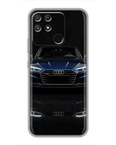 Чохол для Realme NARZO 30A з картинкою «Audi — нічне відображення» Чохол для Realme NARZO 30A з картинкою «Audi — нічне відображення»