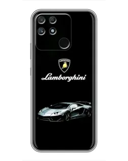 Чохол для Realme NARZO 30A з картинкою «Логотип Lamborghini класика»