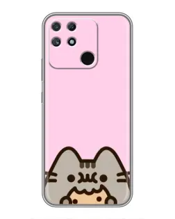 Чохол для Realme NARZO 30A з картинкою «Pusheen та печиво» Чохол для Realme NARZO 30A з картинкою «Pusheen та печиво»