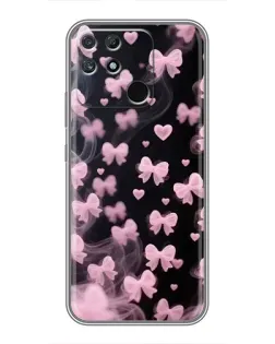 Чехол для Realme NARZO 30A с картинкой «Неоновое кружево»