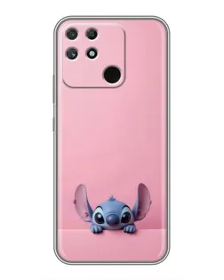 Чохол для Realme NARZO 30A з картинкою «Stitch визирає»