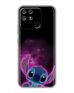 Чохол для Realme NARZO 30A з картинкою «Неоновий Stitch»