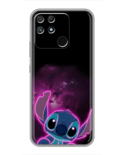 Чехол для Realme NARZO 30A с картинкой «Неоновый Stitch»