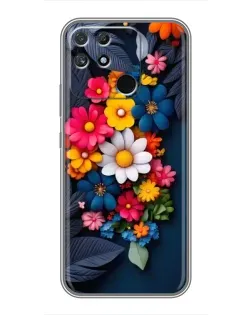 Чохол для Realme NARZO 30A з картинкою «Квіткова феєрія»