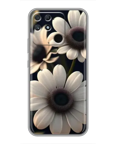 Чохол для Realme NARZO 30A з картинкою «Білі маргаритки макро» Чохол для Realme NARZO 30A з картинкою «Білі маргаритки макро»