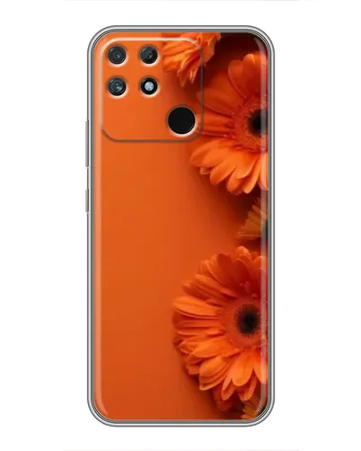 Чохол для Realme NARZO 30A з картинкою «Помаранчеві гербери» Чохол для Realme NARZO 30A з картинкою «Помаранчеві гербери»