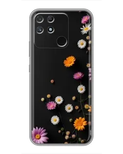 Чохол для Realme NARZO 30A з картинкою «Квіткова композиція»