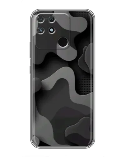 Чехол для Realme NARZO 30A с картинкой «Темный абстрактный камуфляж» Чехол для Realme NARZO 30A с картинкой «Темный абстрактный камуфляж»