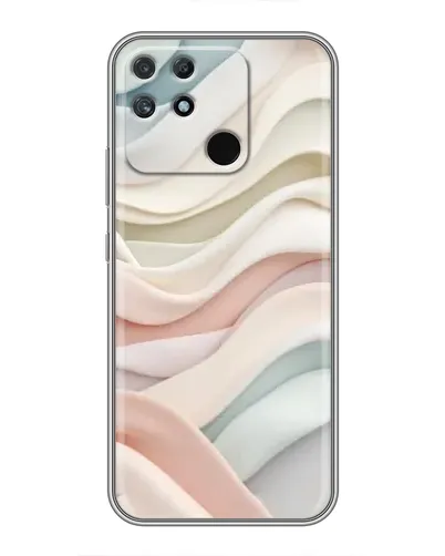 Чехол для Realme NARZO 30A с картинкой «Пастельные нежные волны» Чехол для Realme NARZO 30A с картинкой «Пастельные нежные волны»