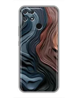 Чехол для Realme NARZO 30A с картинкой «Цветные волны каньона» Чехол для Realme NARZO 30A с картинкой «Цветные волны каньона»