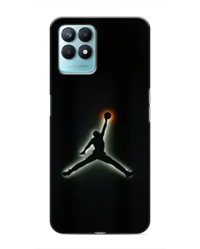 Чехол для Realme NARZO 50 с картинкой «Jordan Gradient Logo»