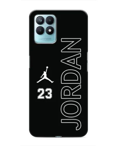 Чехол для Realme NARZO 50 с картинкой «Jordan Vertical»