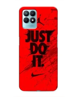 Чехол для Realme NARZO 50 с картинкой «Nike Just Do It»