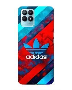 Чехол для Realme NARZO 50 с картинкой «Абстракция Adidas»